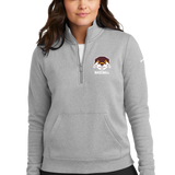 Fergus Falls Baseball - Grey 1/2 Zip - Left Chest