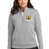 Byron Softball - Grey 1/2 Zip - Left Chest