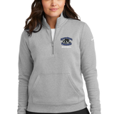 South Ridge Baseball - Grey 1/2 Zip - Left Chest