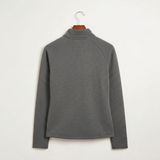 Moline Cheer general - Grey Quarter Zip - Left Chest (back)