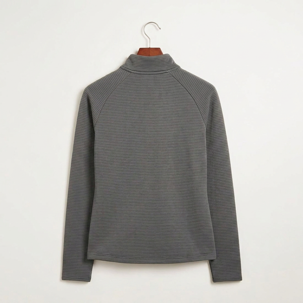 Forreston Golf - Grey Quarter Zip - Left Chest (back)
