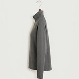 Moline Cheer general - Grey Quarter Zip - Left Chest (side)
