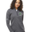 Roseau Softball - Grey Quarter Zip - Left Chest