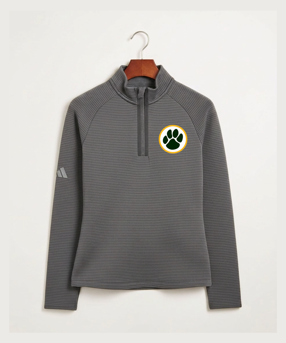 Ashwaubenon High School Football (Boys) - Grey Quarter Zip - Left Chest