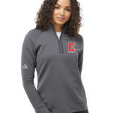 Duluth East Softball - Grey Quarter Zip - Left Chest
