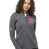 Duluth East Softball - Grey Quarter Zip - Left Chest