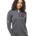 Hemp Elite - Grey Quarter Zip - Left Chest