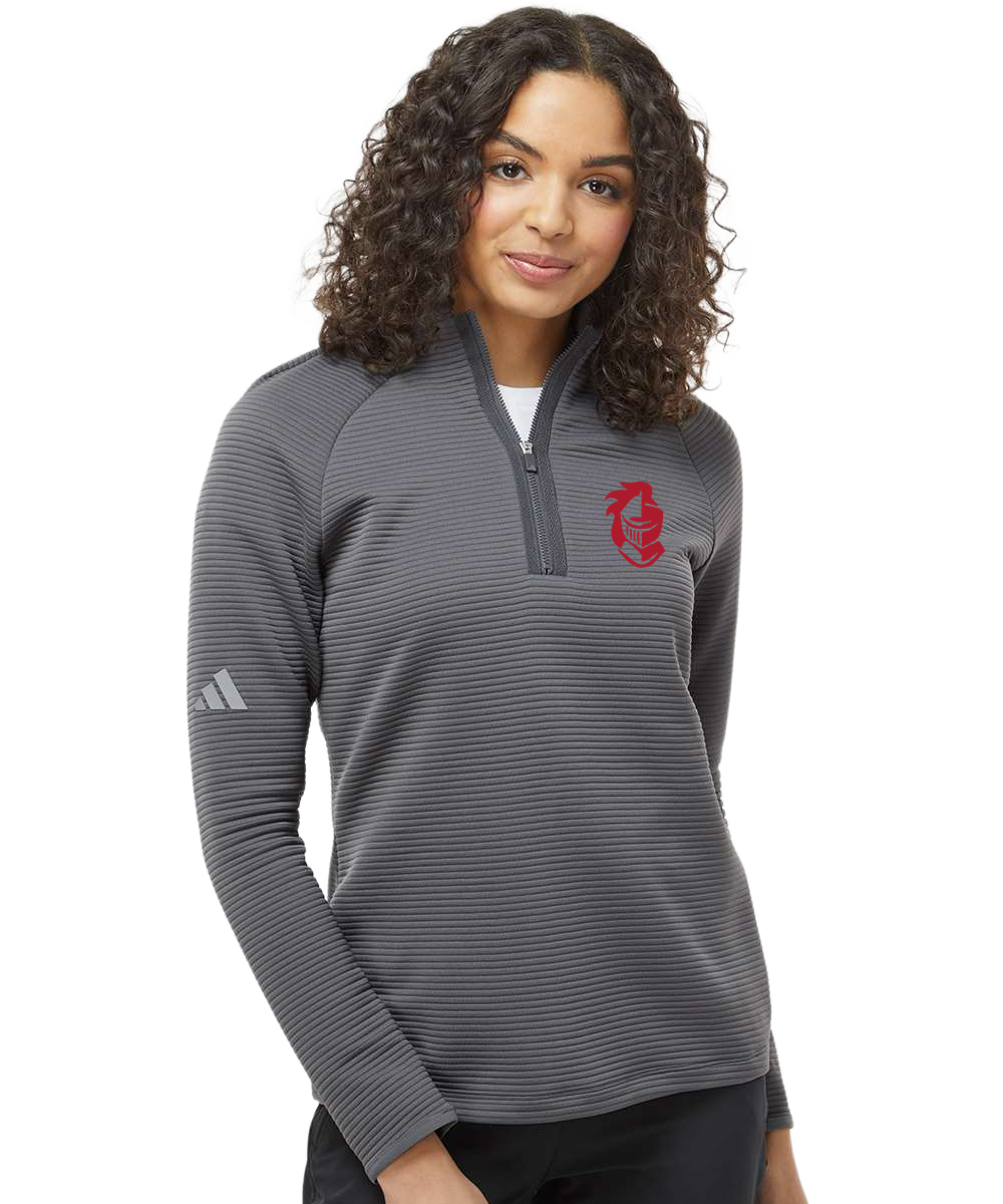 ACGE Football - Grey Quarter Zip - Left Chest