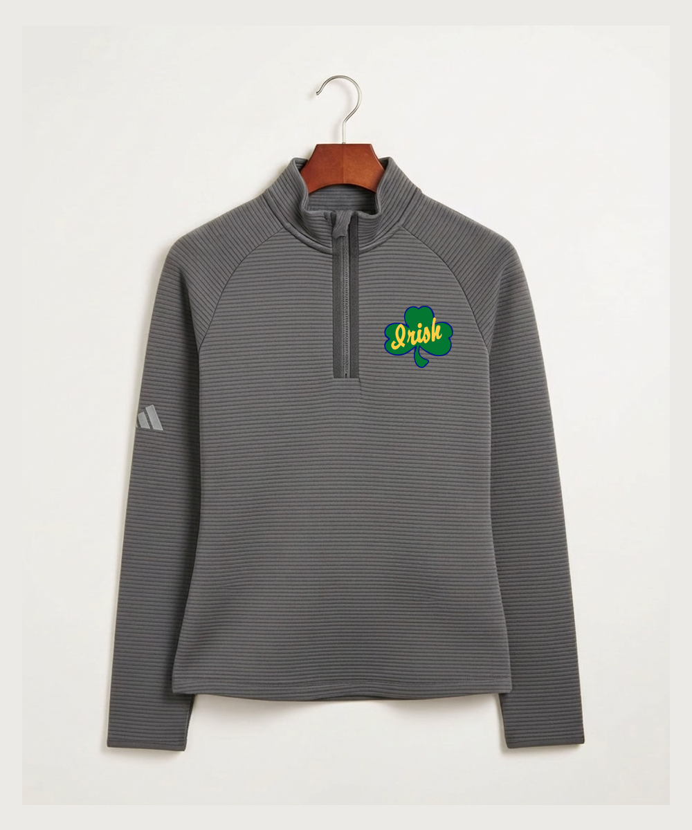 Rosemount High School Volleyball (Girls) - Grey Quarter Zip - Left Chest