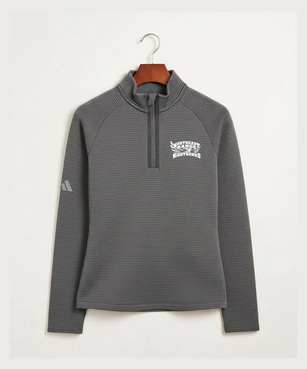 Northeast Range High School Volleyball (Girls) - Grey Quarter Zip - Left Chest