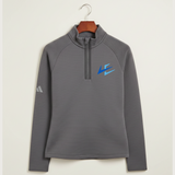 Notre Dame High School Team Store - Grey Quarter Zip - Left Chest