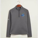 Notre Dame High School Team Store - Grey Quarter Zip - Left Chest