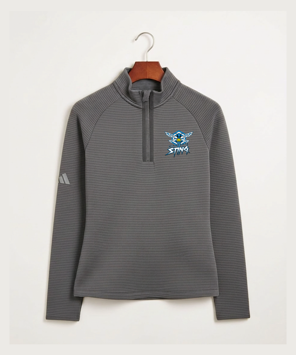 Minnesota Sting Athletics - Grey Quarter Zip - Left Chest
