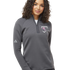 Wisconsin Lutheran Baseball - Grey Quarter Zip - Left Chest