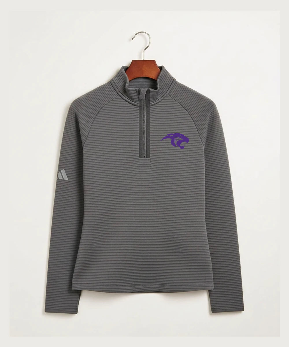 Glencoe Silver Lake High School Athletics - Grey Quarter Zip - Left Chest