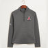 Amboy Football general - Grey Quarter Zip - Left Chest