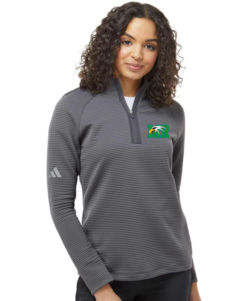 Maple River - Grey Quarter Zip - Left Chest