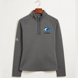 Riverside High School Football general - Grey Quarter Zip - Left Chest