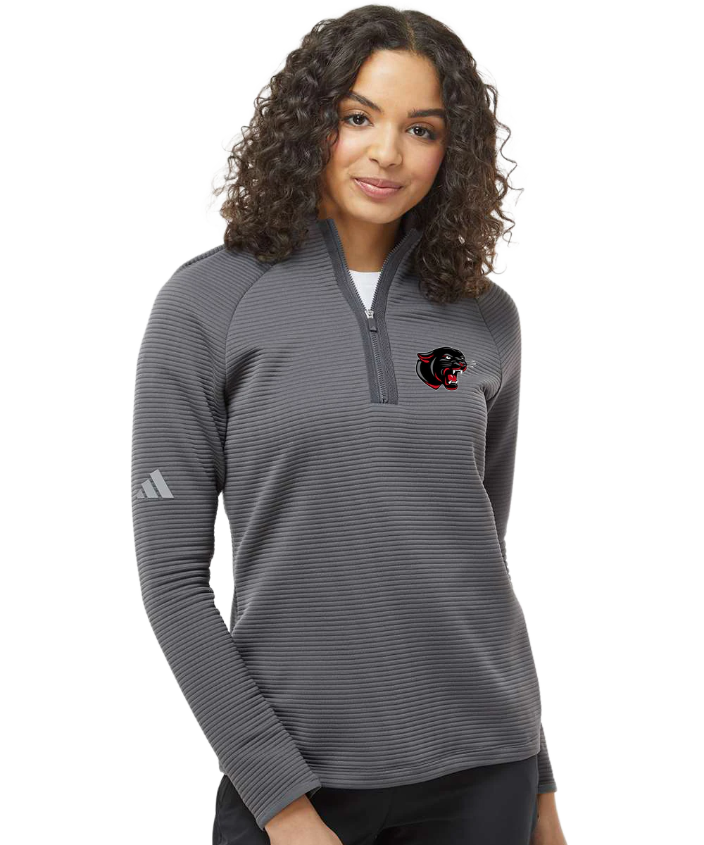 Tracy-Milroy-Balaton Track - Grey Quarter Zip - Left Chest