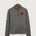 Wisconsin Hanger Test - Grey Quarter Zip - Left Chest (front)