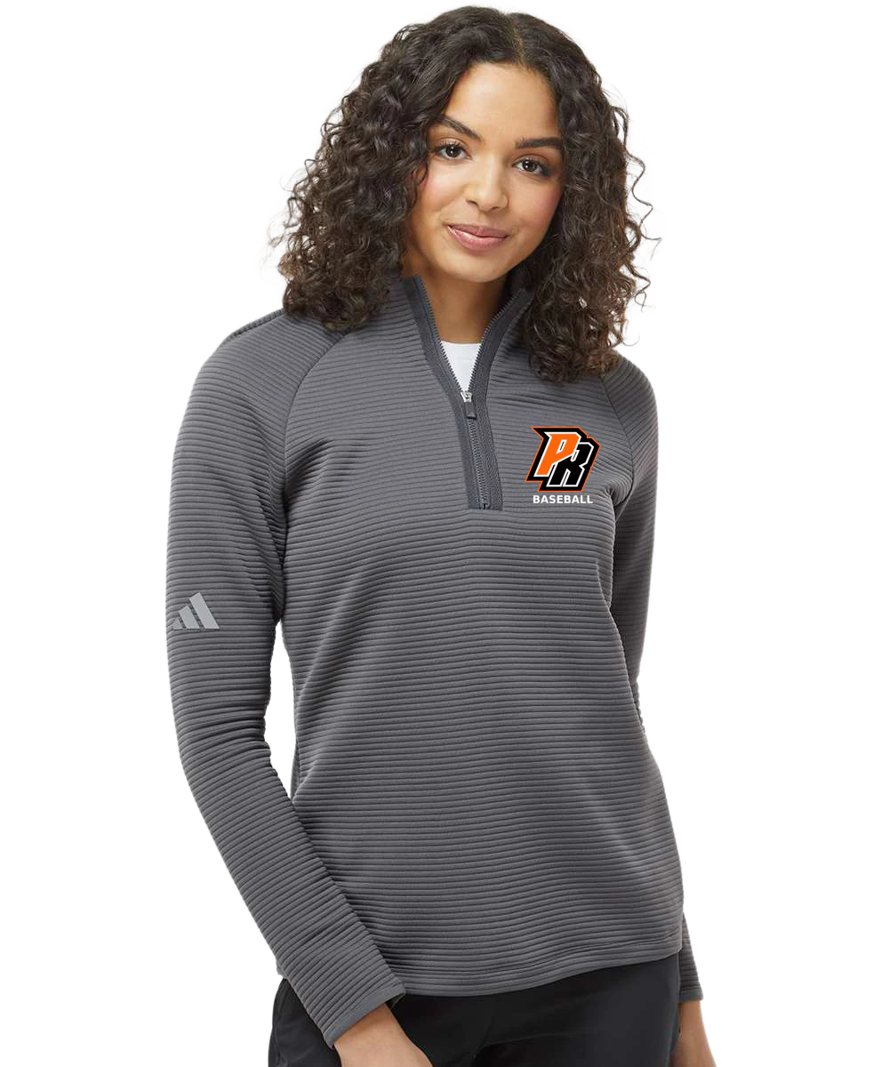 Park Rapids Baseball - Grey Quarter Zip - Left Chest