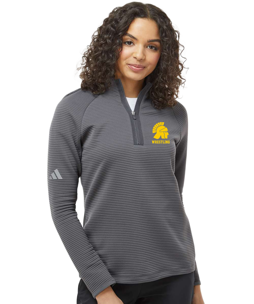 Testing - Grey Quarter Zip - Left Chest