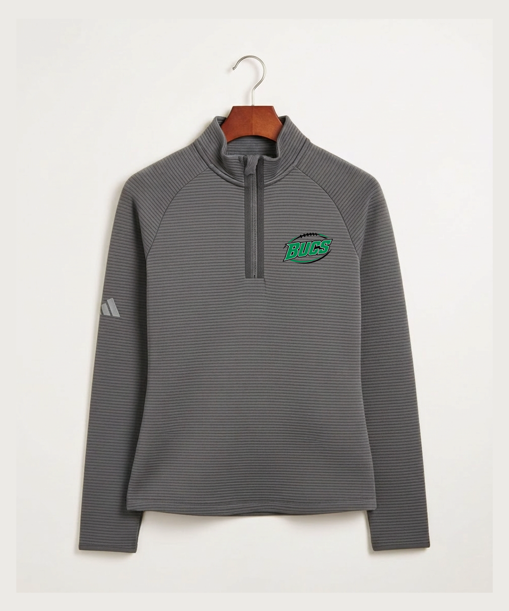 Waterville-Elysian-Morristown High School Football (Boys) - Grey Quarter Zip - Left Chest