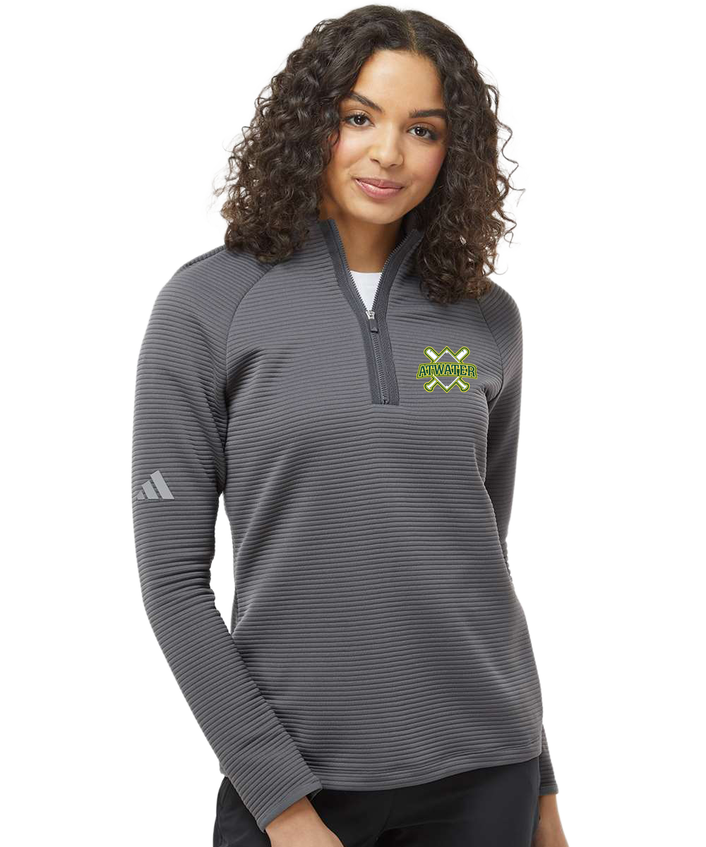Atwater Baseball - Grey Quarter Zip - Left Chest
