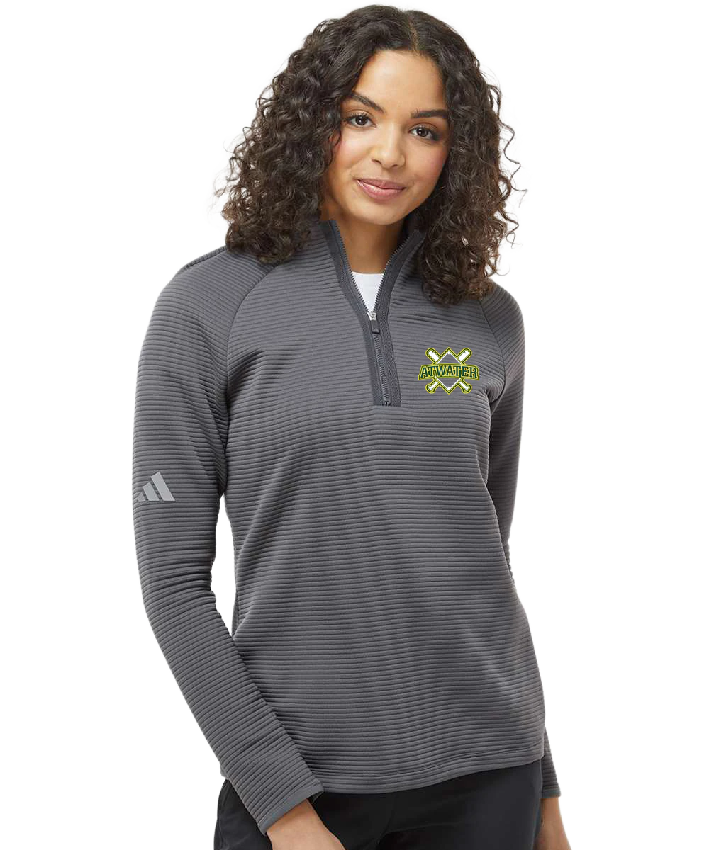 Atwater Baseball - Grey Quarter Zip - Left Chest