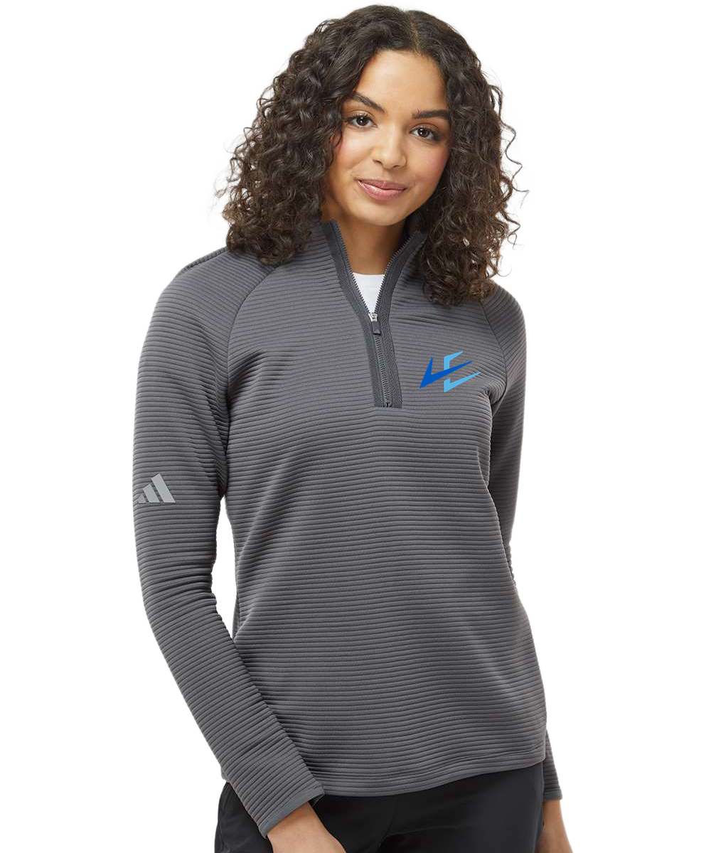 Team Store Example - Grey Quarter Zip - Left Chest