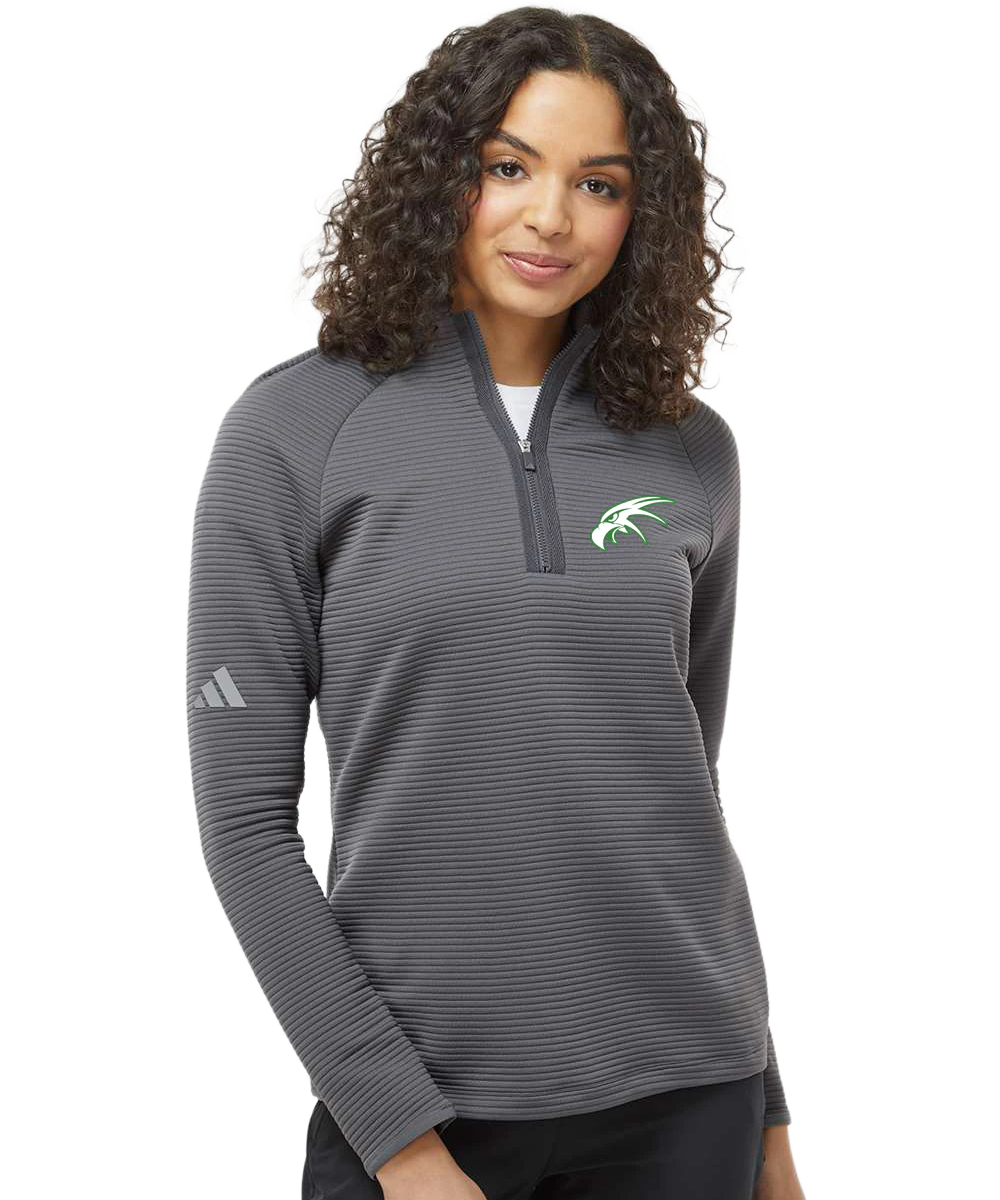 Maple River High School Baseball - Grey Quarter Zip - Left Chest