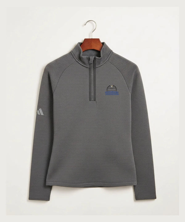 Windom Area High School Volleyball (Girls) - Grey Quarter Zip - Left Chest