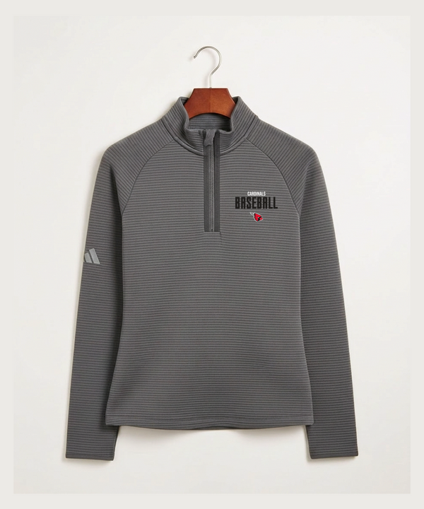 Forreston Baseball - Grey Quarter Zip - Left Chest