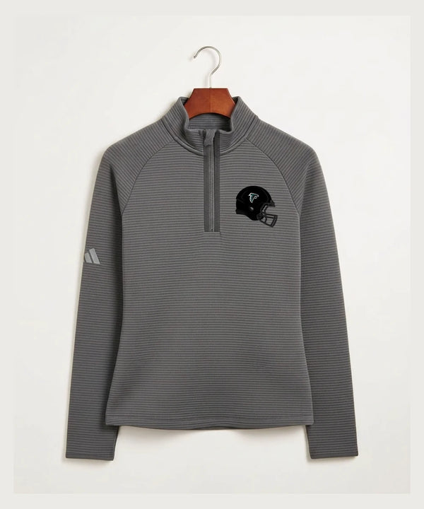 Fillmore Central High School Football (Boys) - Grey Quarter Zip - Left Chest