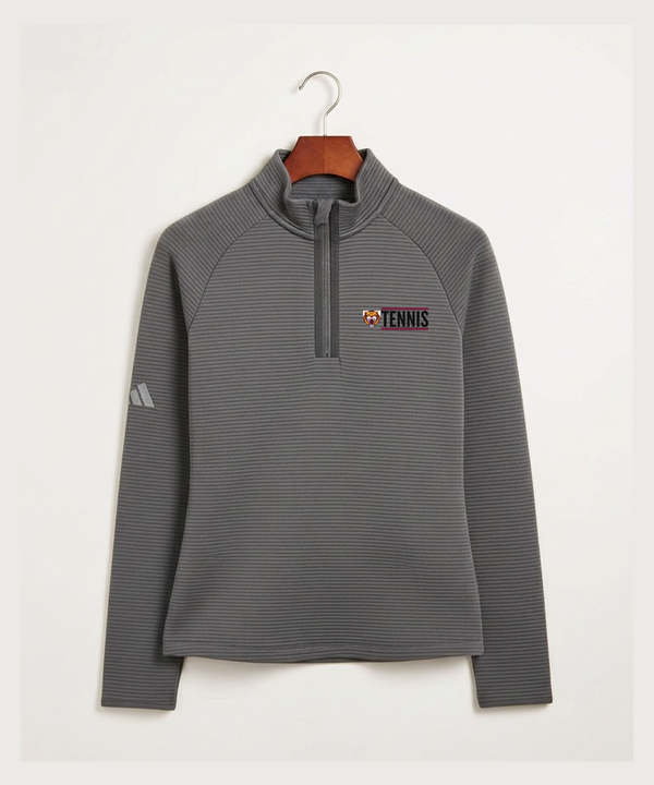 Stewartville High School Tennis (Coed) - Grey Quarter Zip - Left Chest