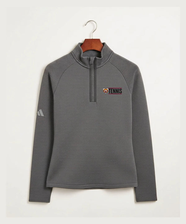 Stewartville High School Tennis (Coed) - Grey Quarter Zip - Left Chest
