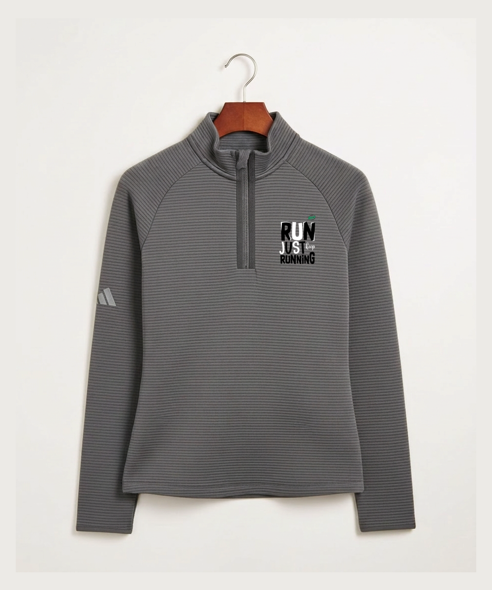 Waterville-Elysian-Morristown High School Football (Boys) - Grey Quarter Zip - Left Chest