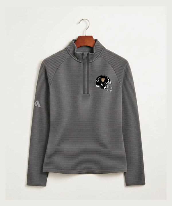 Ada Borup High School Football (Boys) - Grey Quarter Zip - Left Chest