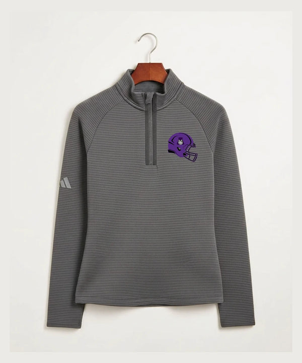 Albany High School Football (Boys) - Grey Quarter Zip - Left Chest