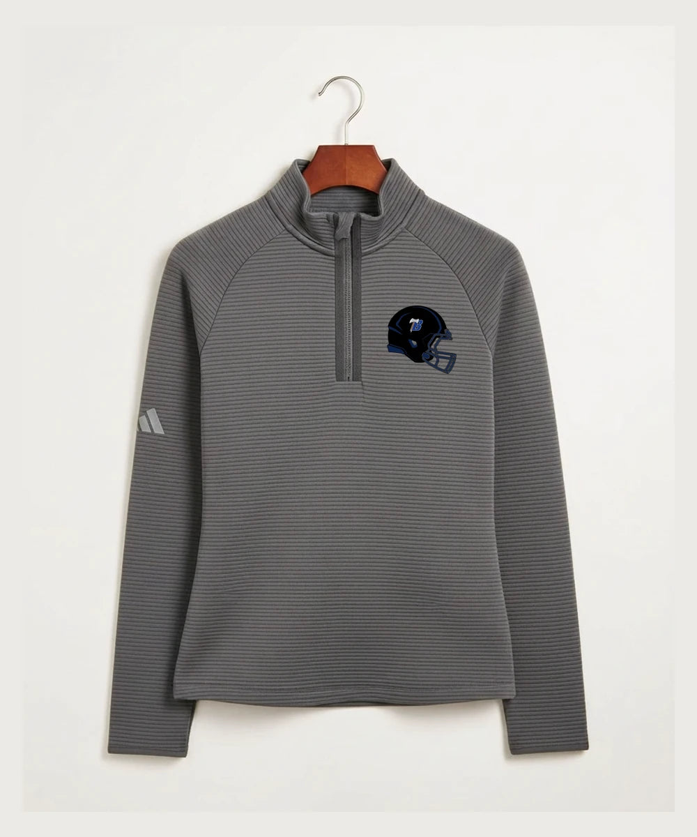 Bemidji High School Football (Boys) - Grey Quarter Zip - Left Chest
