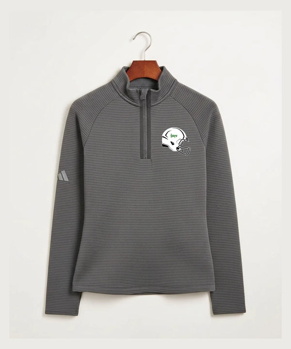 Holdingford High School Football (Boys) - Grey Quarter Zip - Left Chest