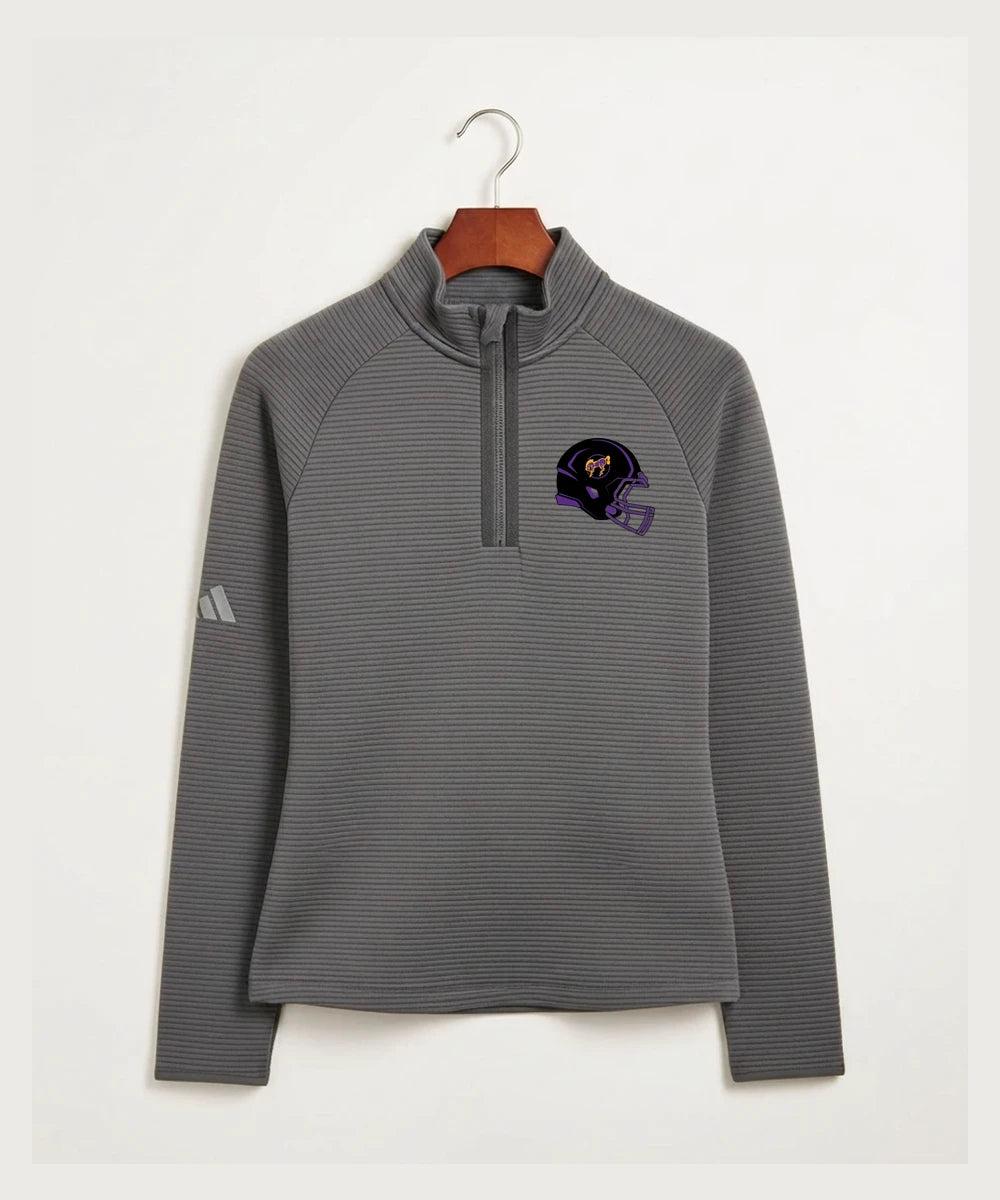 International Falls High School Football (Boys) - Grey Quarter Zip - Left Chest