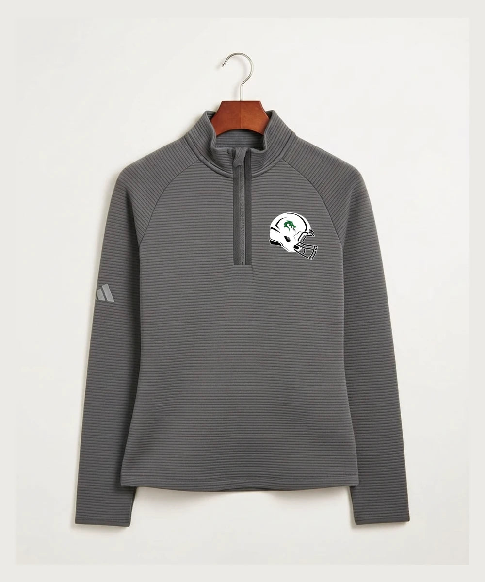 Pine City High School Football (Boys) - Grey Quarter Zip - Left Chest