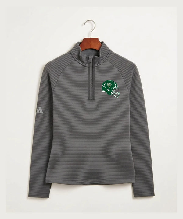 Roseau High School Football (Boys) - Grey Quarter Zip - Left Chest