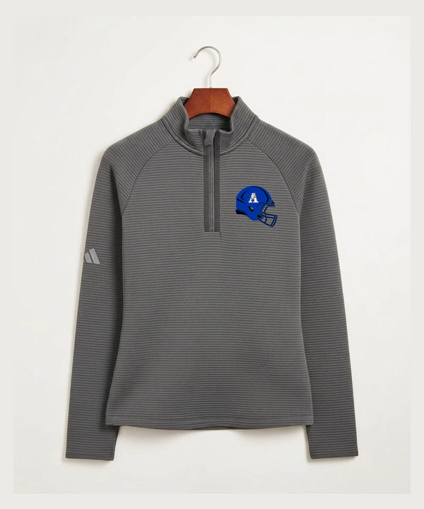 Apollo High School Football (Boys) - Grey Quarter Zip - Left Chest