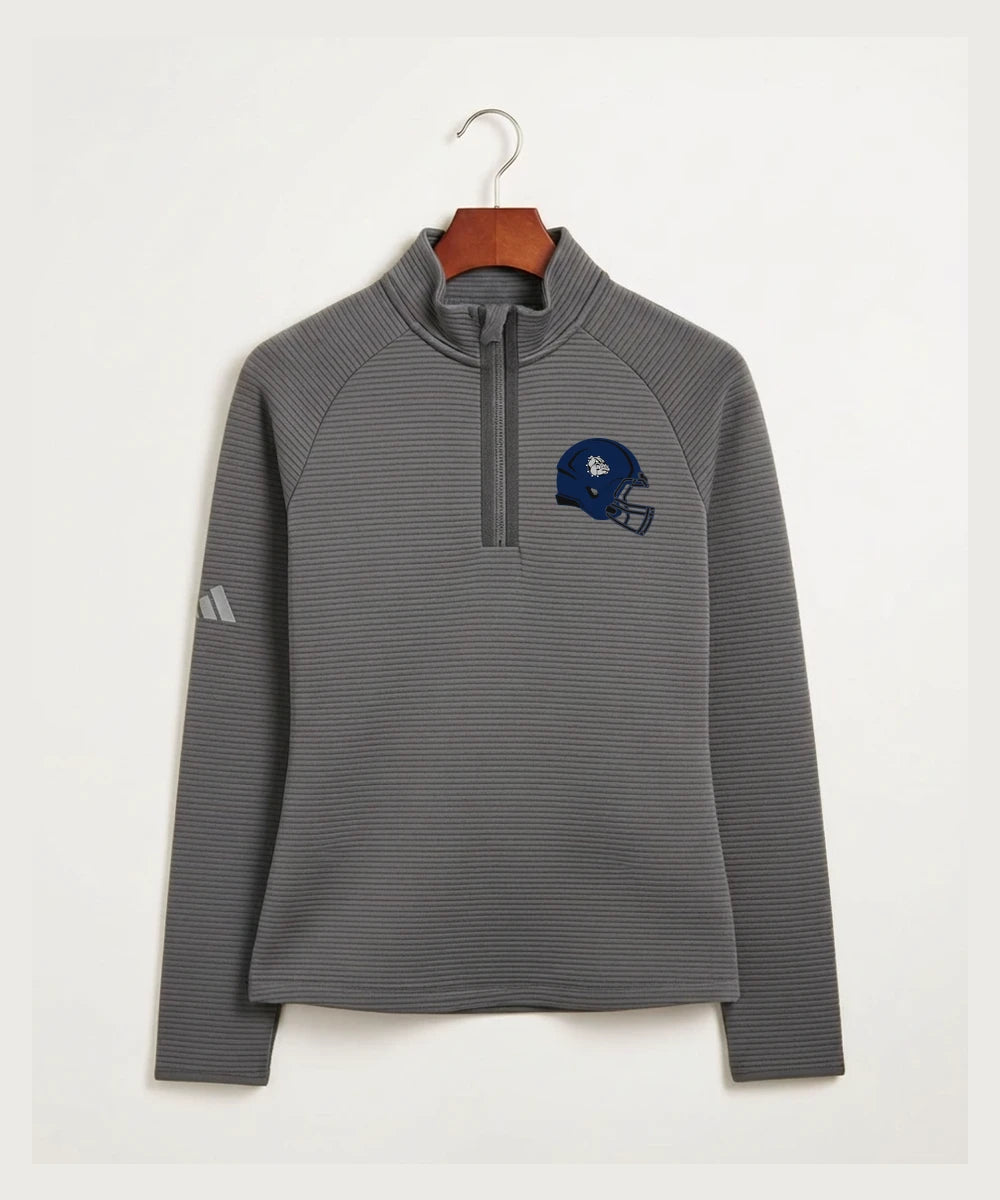 Sargent County High School Football (Boys) - Grey Quarter Zip - Left Chest