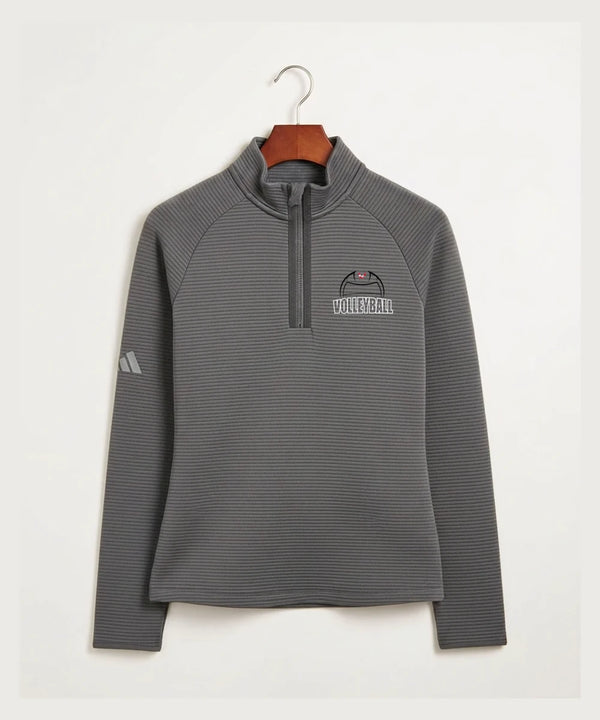 Wabasha Kellogg High School Volleyball (Girls) - Grey Quarter Zip - Left Chest