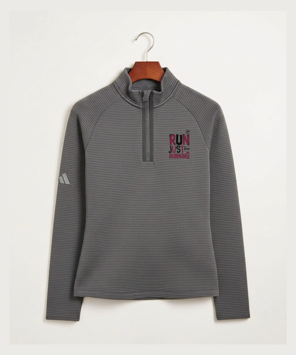 Yellow Medicine East High School Athletics - Grey Quarter Zip - Left Chest