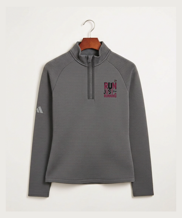 Yellow Medicine East High School Athletics - Grey Quarter Zip - Left Chest