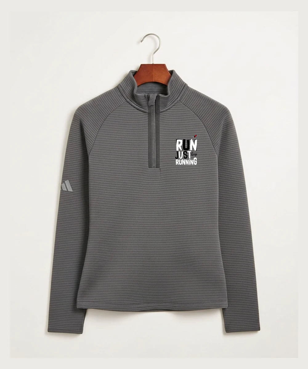 Willmar High School Athletics - Grey Quarter Zip - Left Chest